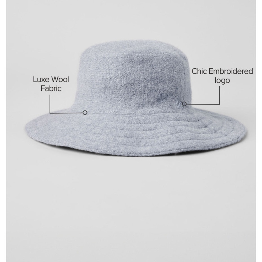 ALO Merino Wool Bucket Hat - Picture 3 of 5